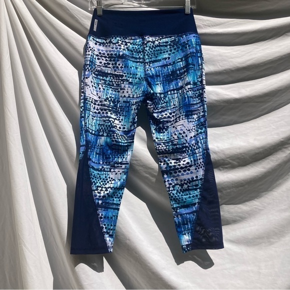 RBX blue patterned 3/4 length athletic pants, size SP - Picture 11 of 11